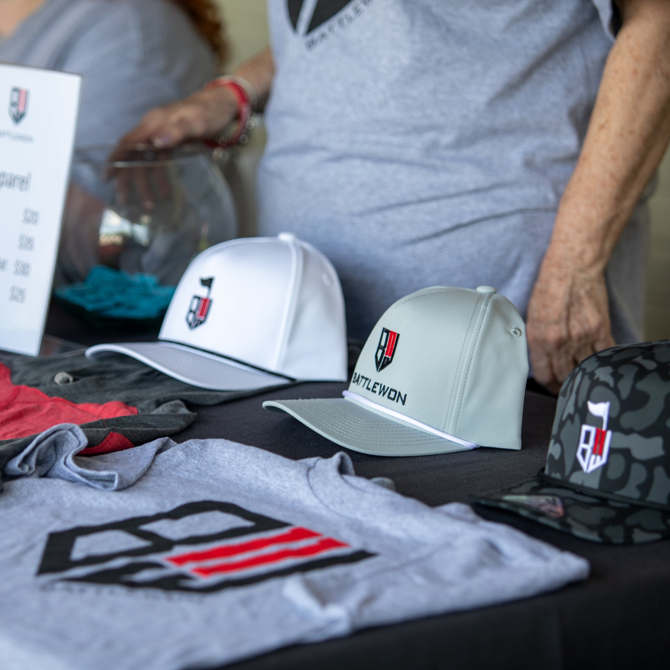 Custom apparel for a community event